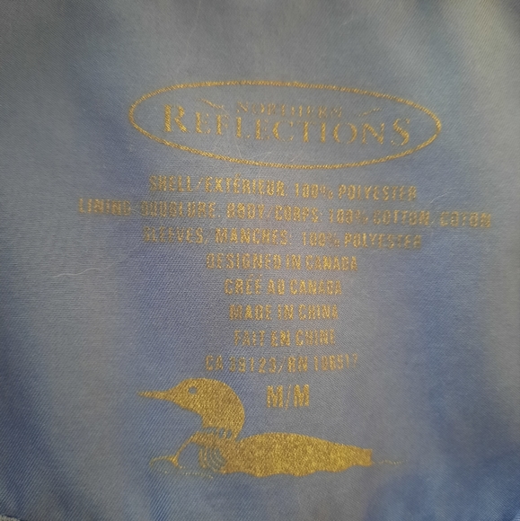 Mens Northern Reflections Spring/Fall Jacket M - Picture 3 of 3